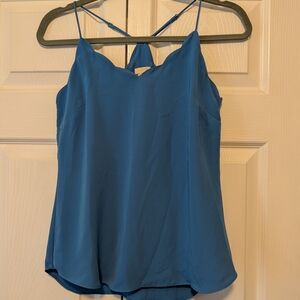 J. Crew Elegant Teal Camisole